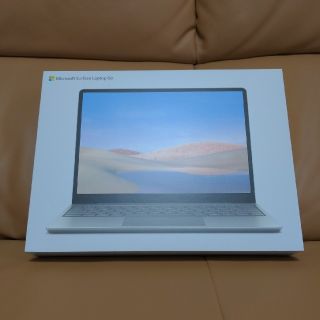 マイクロソフト(Microsoft)のSurface Laptop Go(プラチナ) モデル THH-00020(ノートPC)
