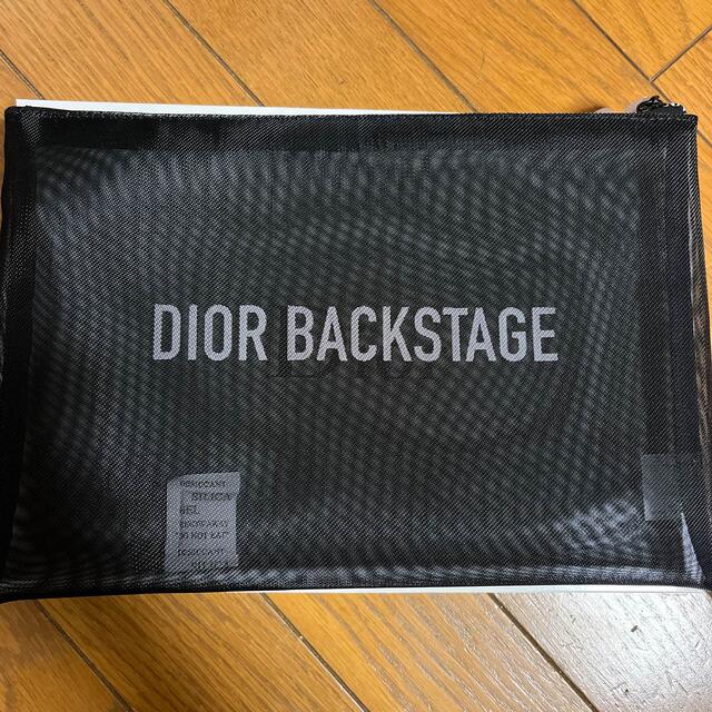 Dior(ディオール)のお値下げ　非売品　Dior バックステージ  メッシュポーチ レディースのファッション小物(ポーチ)の商品写真