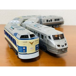 タカラトミー(Takara Tomy)のプラレール  つばめレジェンドダブルセット　787系×583系　絶版品　レア(鉄道模型)