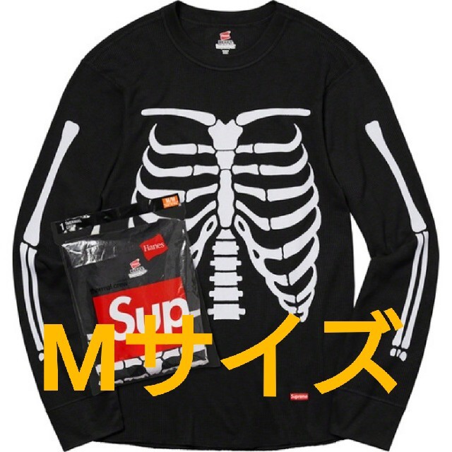 Supreme(シュプリーム)のSupreme/Hanes Bones Thermal【M】 メンズのトップス(Tシャツ/カットソー(七分/長袖))の商品写真