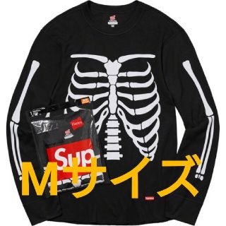 シュプリーム(Supreme)のSupreme/Hanes Bones Thermal【M】(Tシャツ/カットソー(七分/長袖))