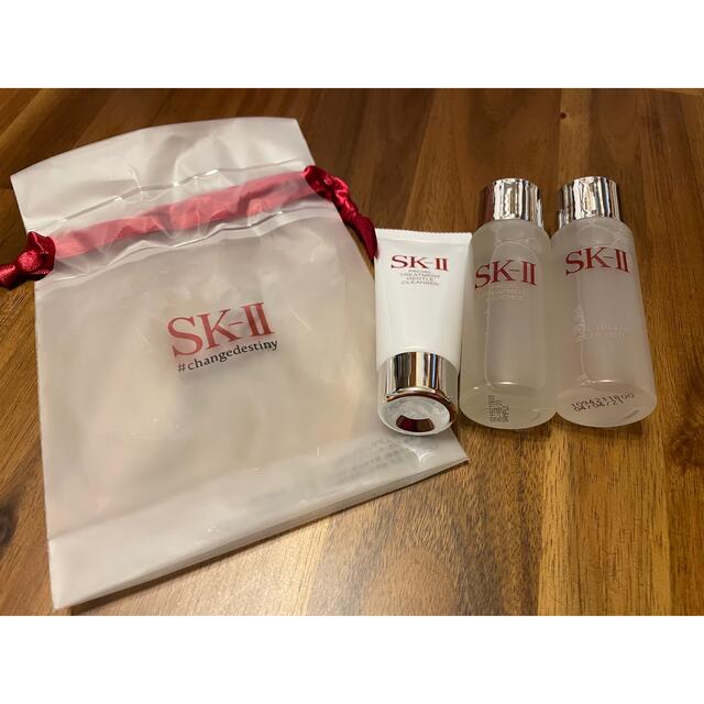 SK-II(エスケーツー)のSK-II  スキンケアセット 特製サイズ サンプル 3点 コスメ/美容のキット/セット(サンプル/トライアルキット)の商品写真