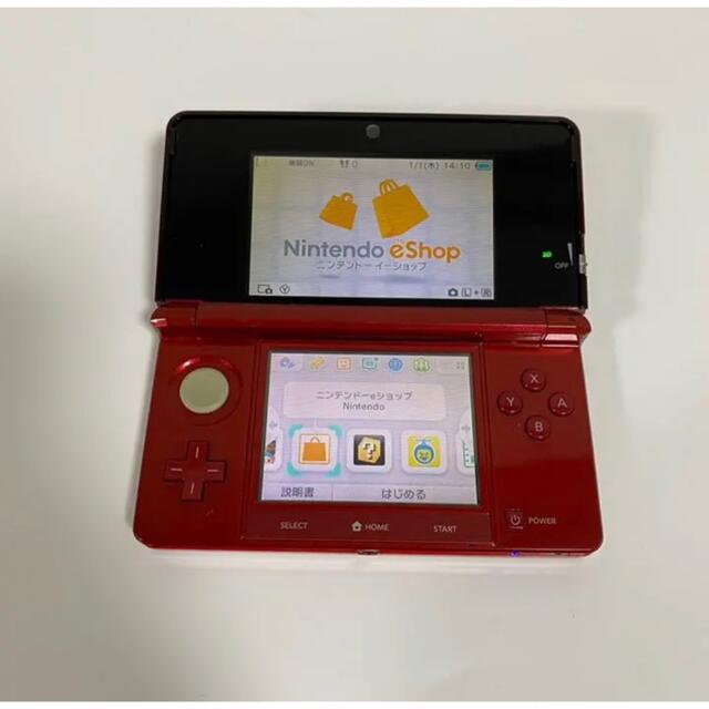ニンテンドー3DS(ニンテンドー3DS)の【もにか様専用】任天堂3DS 本体 レッド エンタメ/ホビーのゲームソフト/ゲーム機本体(携帯用ゲーム機本体)の商品写真