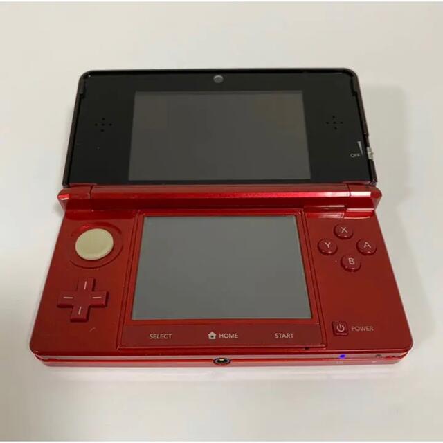 ニンテンドー3DS(ニンテンドー3DS)の【もにか様専用】任天堂3DS 本体 レッド エンタメ/ホビーのゲームソフト/ゲーム機本体(携帯用ゲーム機本体)の商品写真