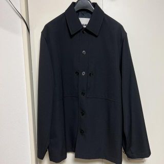 Jil Sander - 20AW JIL SANDER ラグランウールシャツジャケット 46の