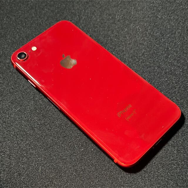 SIMフリー iPhone8 PRODUCT RED 64G - スマートフォン本体