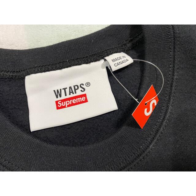 Supreme®/WTAPS® Crewneck ダブルタップス クルーネック