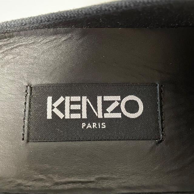 KENZO(ケンゾー)の【新品未使用】KENZO ケンゾー　tiger　スリッポン　スニーカー　ブラック レディースの靴/シューズ(スニーカー)の商品写真