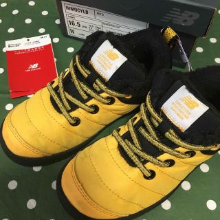 ニューバランス(New Balance)の【美品】冬ボアシューズ16.5cmニューバランス(スニーカー)