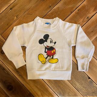 ディズニー(Disney)のVintage Mickey L/S sweat made in USA(Tシャツ/カットソー)
