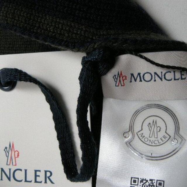 MONCLER(モンクレール)のモンクレール■ストライプ柄ウールニットマフラー■新品本物■ユニセックス メンズのファッション小物(マフラー)の商品写真