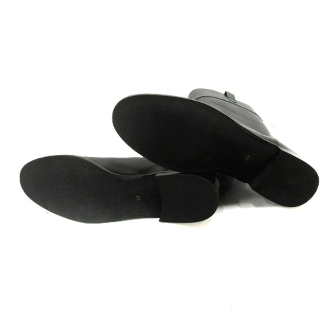 BEAUTY&YOUTH UNITED ARROWS(ビューティアンドユースユナイテッドアローズ)のB&Y ユナイテッドアローズ  ロングブーツ レザー 37 23.5cm 黒 レディースの靴/シューズ(ブーツ)の商品写真