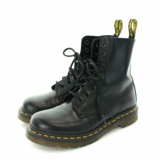 ドクターマーチン(Dr.Martens)のドクターマーチン パスカル ショートブーツ 8ホール レースアップ UK4 黒(ブーツ)