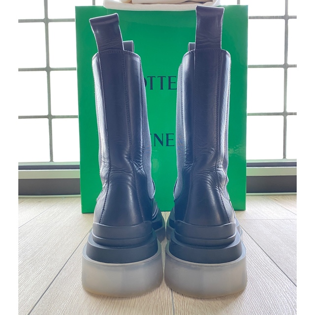Bottega ボッテガ サイドゴアブーツ タイヤブーツ 透明 Bottega ボッテガ サイドゴアブーツ タイヤブーツ 透明