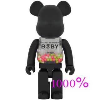 メディコムトイ(MEDICOM TOY)のMY FIRST BE@RBRICK B@BY MATT BLACK 1000％(キャラクターグッズ)