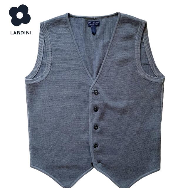 LARDINI /ラルディーニ /ニットベスト/48/イタリア製/ラディア正規品メンズ