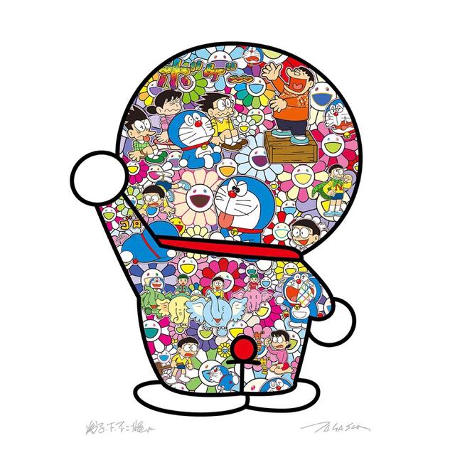 村上隆 ドラえもんの日常 ポスター 村上隆 ドラえもんの日常 ポスター