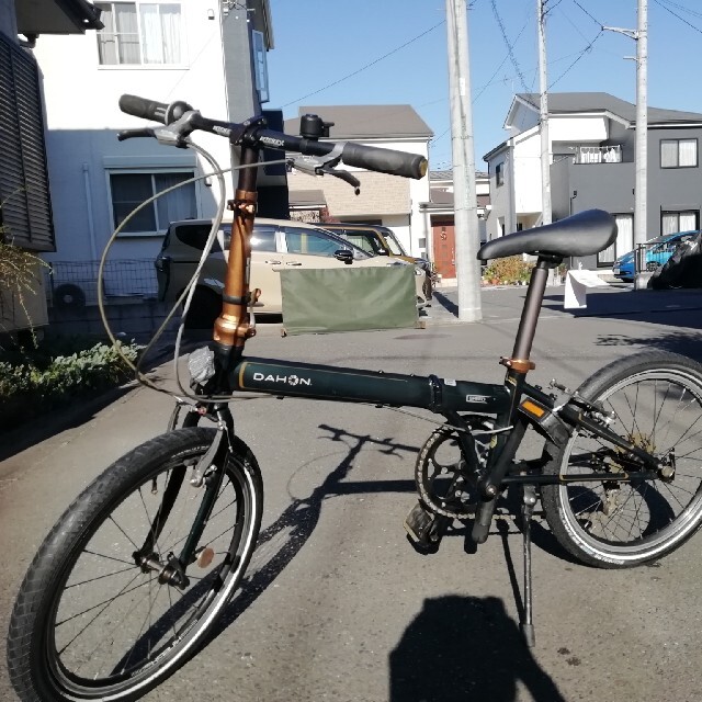 DAHON - チロロ様限定 p8 20型 深緑 折り畳み 引取限定 埼玉県狭山市の