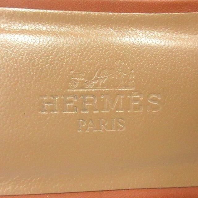 エルメス HERMES オランフラットサンダル 24cm 茶 021056Z