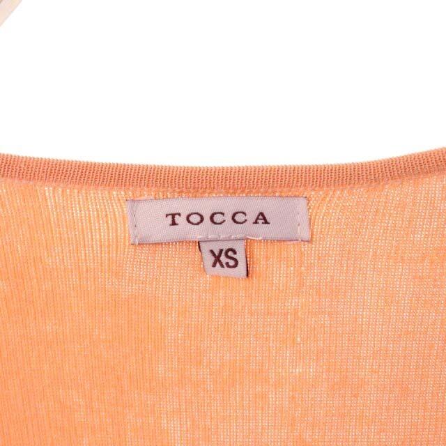 TOCCA(トッカ)のトッカ ボレロ カーディガン ニット 長袖 XS オレンジ レディースのトップス(カーディガン)の商品写真