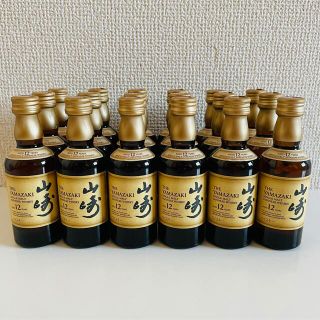 サントリー(サントリー)の【送料無料】山崎12年　ミニチュアボトル 50ml 18本セット(ウイスキー)