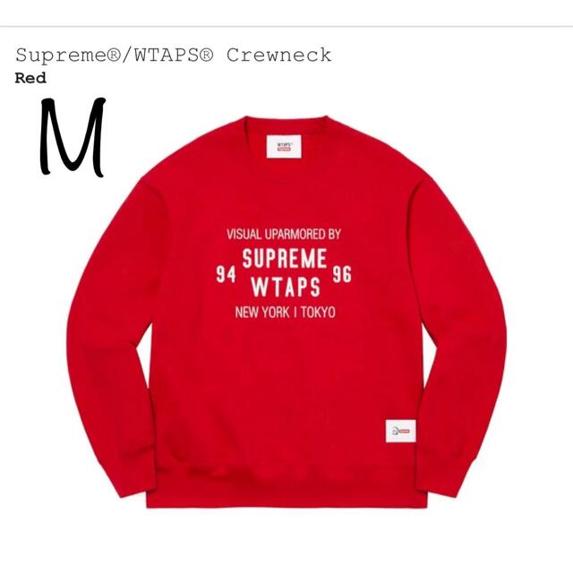 supreme WTAPS Crewneck Red M