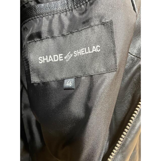 SHELLAC(シェラック)の SHADE by SHELLAC(シェイドバイシェラック) レザーダウン メンズのジャケット/アウター(ダウンジャケット)の商品写真