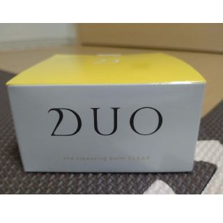 DUO デュオ　ザ　クレンジングバーム　クリア　90g1箱　新品・未開封・未使用(クレンジング/メイク落とし)