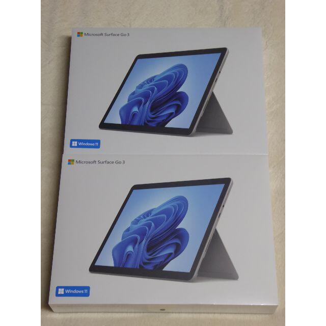 Microsoft Surface Go3 8VA-00015 プラチナ 2台128GBディスプレイサイズ