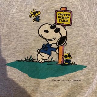 Vintage SNOOPY L/S sweat made in USA 他2点