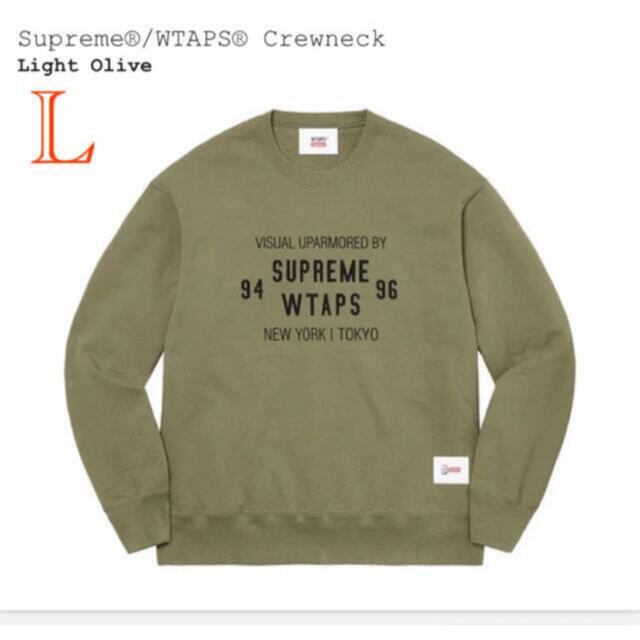 Supreme®/WTAPS® Crewneck ダブルタップス クルーネック