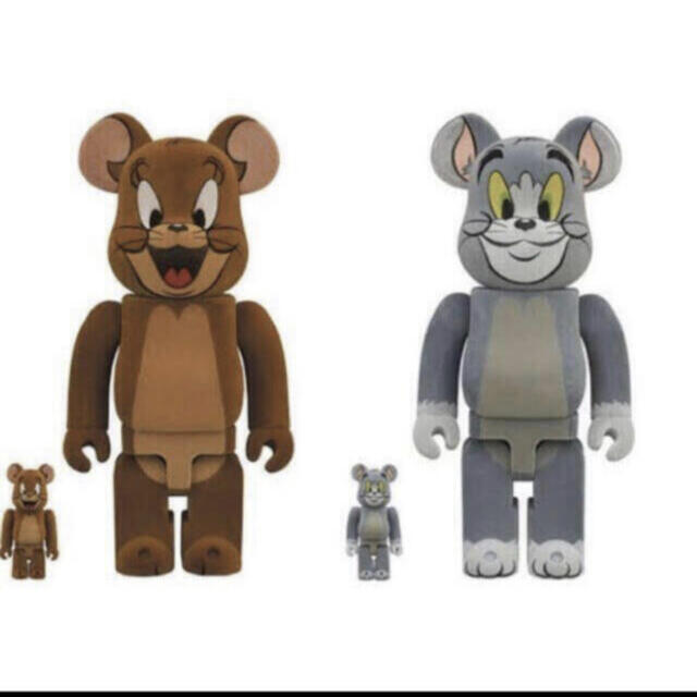 BE@RBRICK TOM & JERRY フロッキー  100％ ＆ 400％