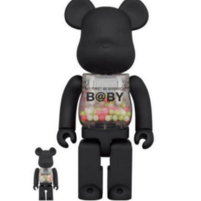 エンタメ/ホビーMY FIRST BE@RBRICK B@BY MATT BLACK 400％