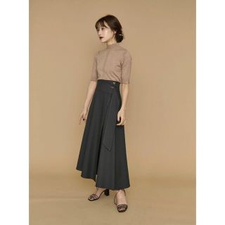 トゥデイフル(TODAYFUL)のL’Or Irregular hem Wrap Skirt(ロングスカート)