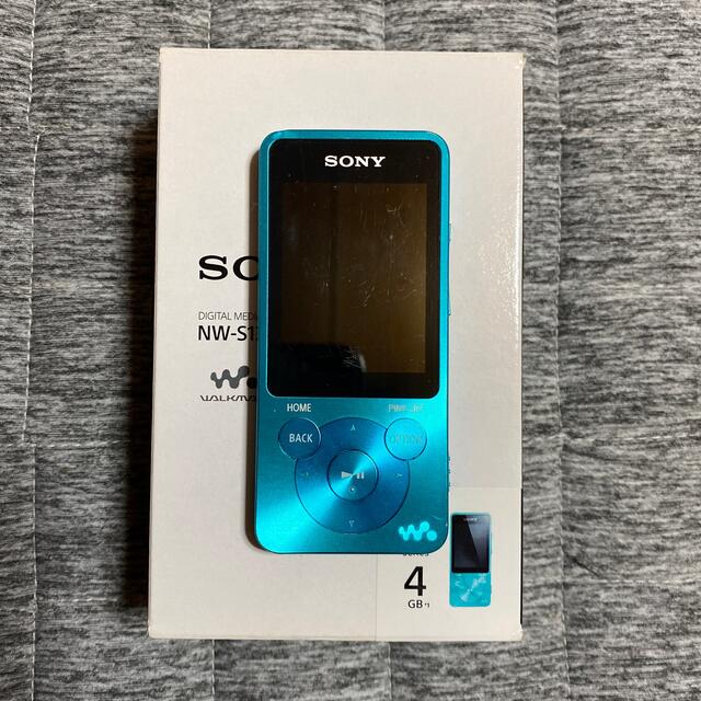 SONY(ソニー)のSONY  ウォークマン Sシリーズ NW-S13(L) スマホ/家電/カメラのオーディオ機器(ポータブルプレーヤー)の商品写真