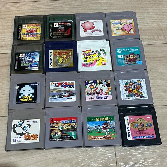 ゲームボーイカラー ゲームボーイ ソフトセット 16本 | フリマアプリ ラクマ