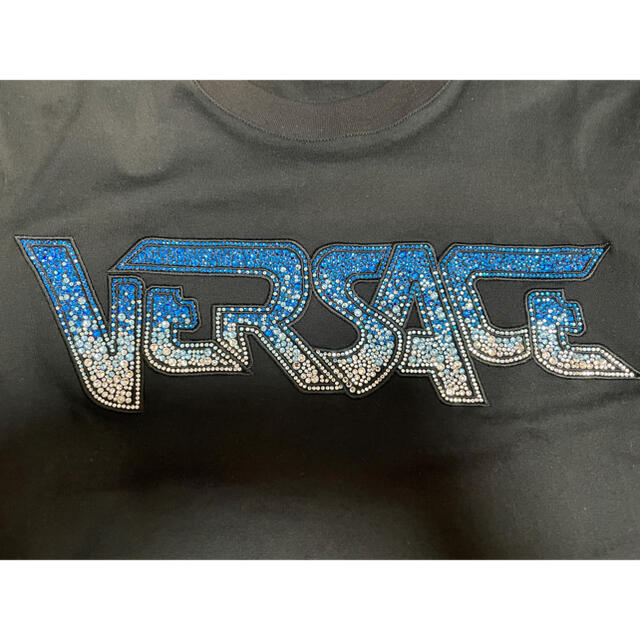 ヴェルサーチ ヴェルサーチェ Tシャツ Versace XS ラインストーン