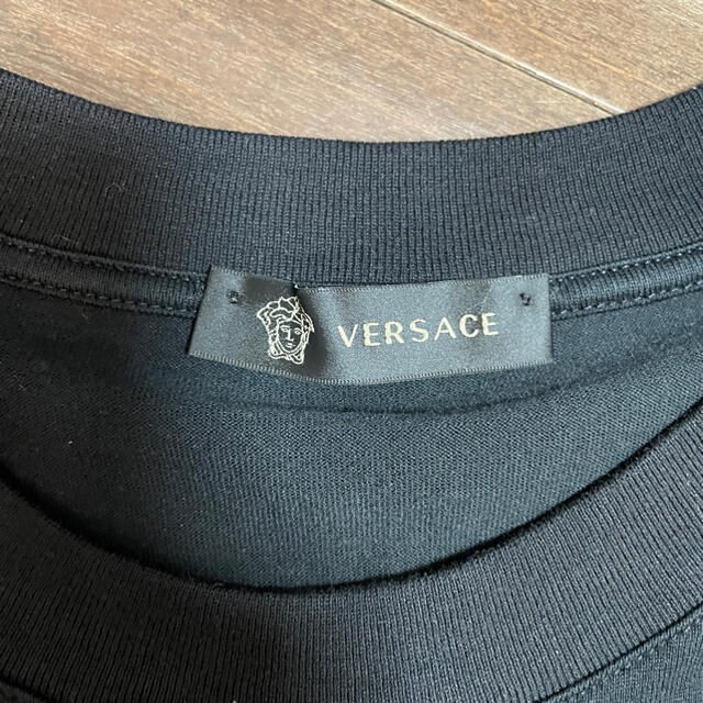 ヴェルサーチ ヴェルサーチェ Tシャツ Versace XS ラインストーン