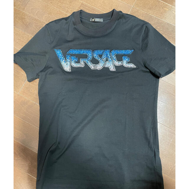 ヴェルサーチ ヴェルサーチェ Tシャツ Versace XS ラインストーン