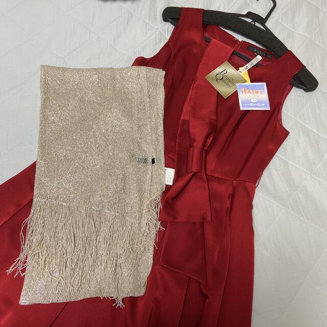 ドレス（赤）、ショールセット ketty 話題の人気 2800円引き previntec.com