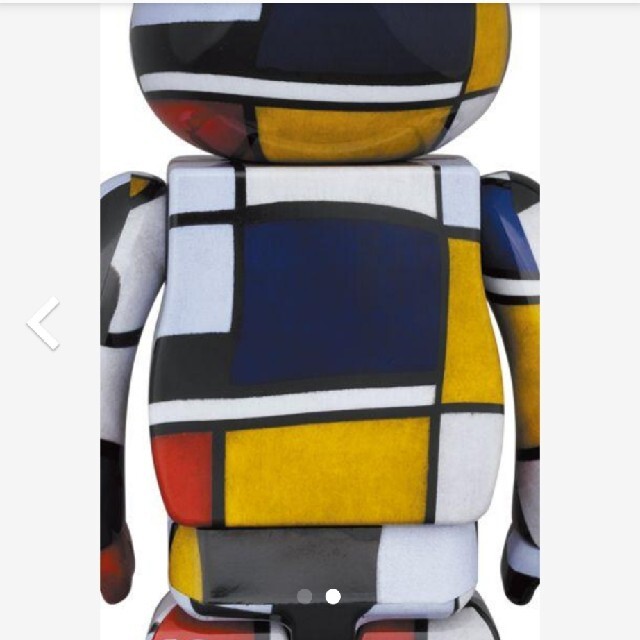 新品未開封　ベアブリック　Piet Mondrian 100％ & 400％