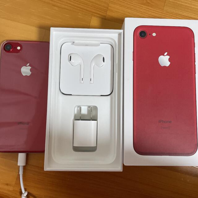 iPhone7 Red 128GB SIMフリー 【全品送料無料】 4800円引き www.gold