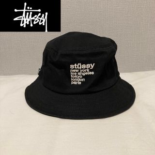 ステューシー(STUSSY)のStussy bucket hat ステューシー　バケットハット　海外限定(ハット)