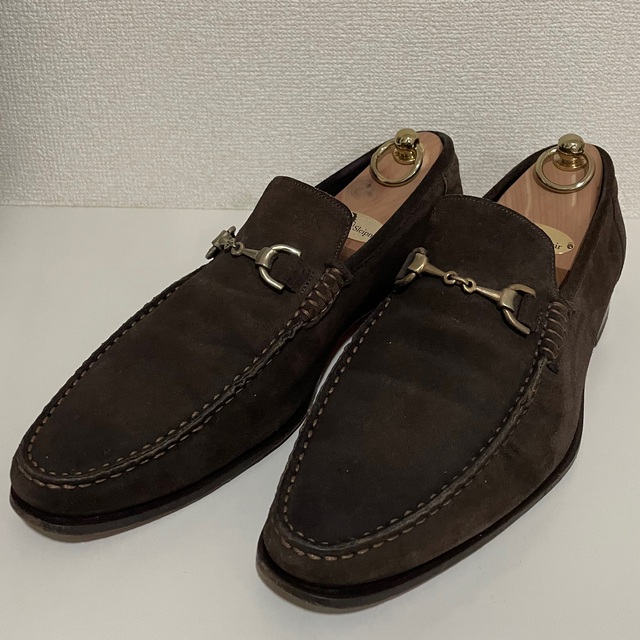 Santoni サントーニ ビットローファー レザー ローファー モカシンメンズ