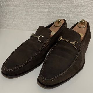 サントーニ(Santoni)のサントーニ　スウェード　ビットローファー　ユナイテッドアローズ別注(スリッポン/モカシン)