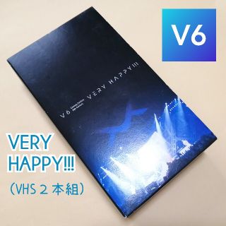 ブイシックス(V6)のV6／VERY HAPPY!!!【VHS】(アイドル)