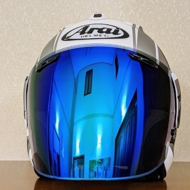 ARAI TENT(アライテント)のVZ-RAM鼓動2◆風神/雷神和柄ジェットヘルメット◆美品 自動車/バイクのバイク(ヘルメット/シールド)の商品写真