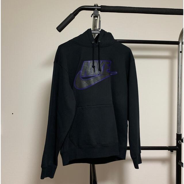 Supreme/Nike Leather Applique Hoodie