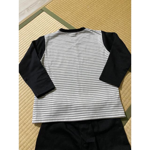 値下げ‼️ハローキティ　女の子　裏起毛パジャマ　140 キッズ/ベビー/マタニティのキッズ服女の子用(90cm~)(パジャマ)の商品写真