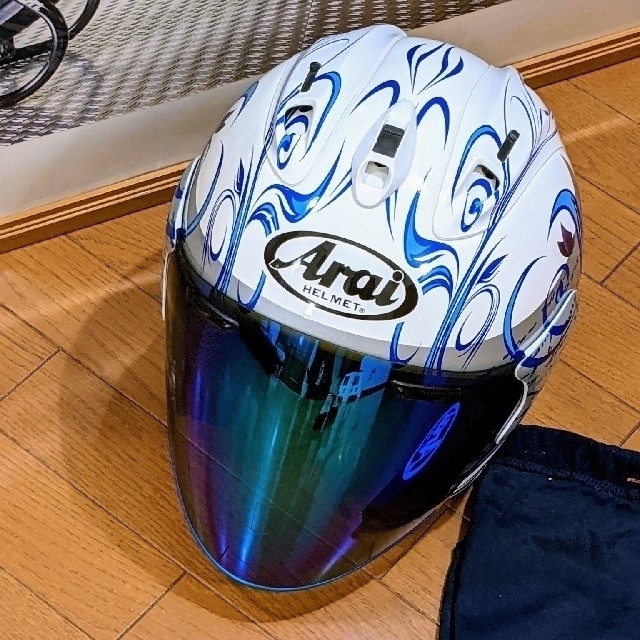 ARAI TENT(アライテント)のAraiアライ✰︎RAM【SZ-ラム4Xスタイル】ジェットヘルメット/USED 自動車/バイクのバイク(ヘルメット/シールド)の商品写真